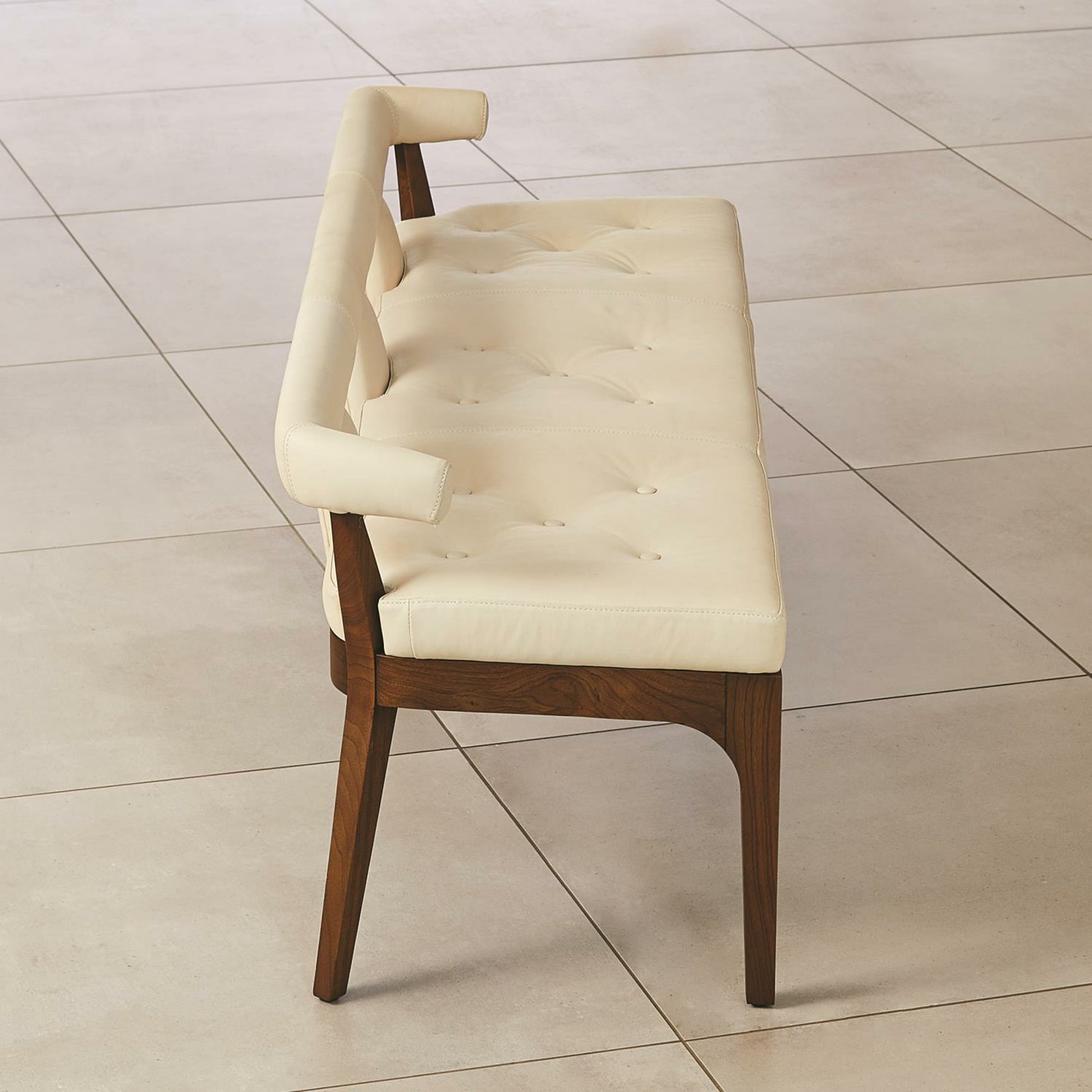 Moderno Bench by Global Views. Made from unique in a modern style.