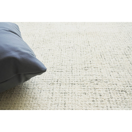 Caprice Rug - Gray, Ivory by Exquisite Rugs in gray/ivory. Made from ivory in a unique style.