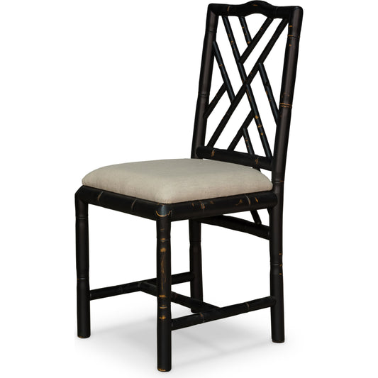 Brighton Bamboo Side Chair by Sarreid Ltd.. Made from unique in a coastal style.