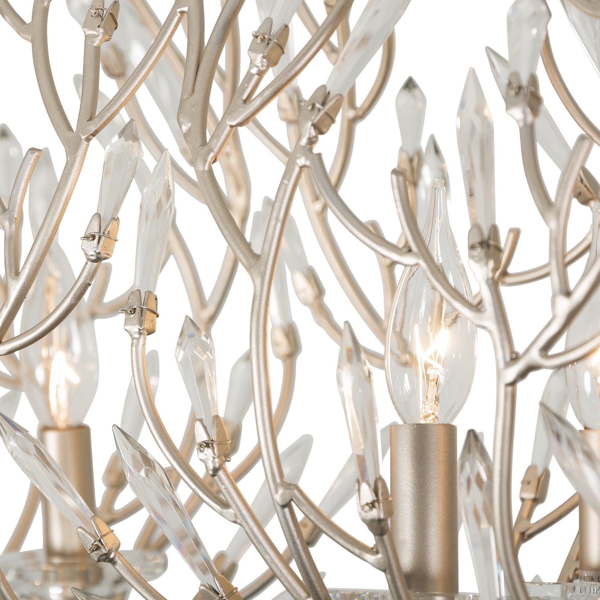 Bask Crystal Mini Pendant by Varaluz. Made from premium pre-installed crystal in a transitional style.