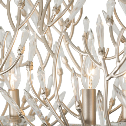 Bask Crystal Mini Pendant by Varaluz. Made from premium pre-installed crystal in a transitional style.