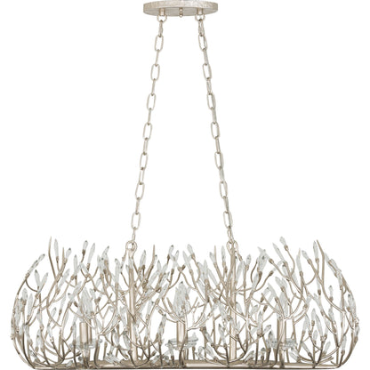 Bask Crystal Linear Pendant by Varaluz. Made from premium pre-installed crystal in a eclectic & global style.