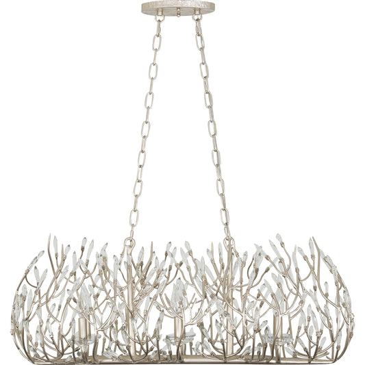 Bask Crystal Linear Pendant by Varaluz. Made from premium pre-installed crystal in a eclectic & global style.