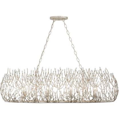 Bask Crystal Linear Pendant by Varaluz. Made from premium pre-installed crystal in a eclectic & global style.