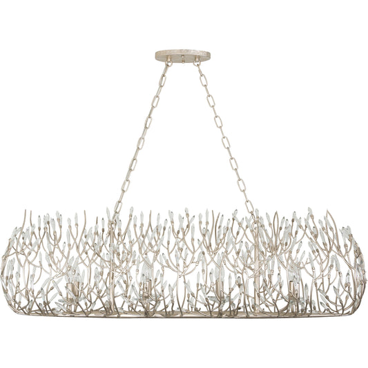 Bask Crystal Linear Pendant by Varaluz. Made from premium pre-installed crystal in a eclectic & global style.