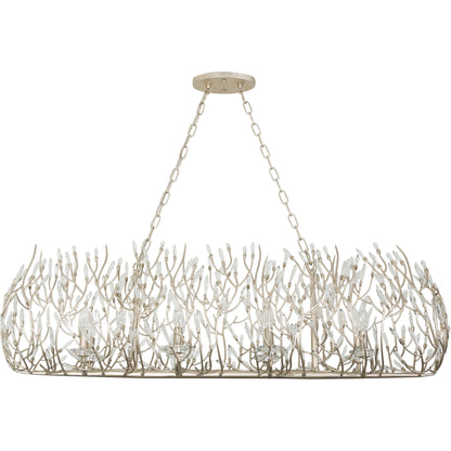 Bask Crystal Linear Pendant by Varaluz. Made from premium pre-installed crystal in a eclectic & global style.