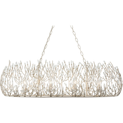 Bask Crystal Linear Pendant by Varaluz. Made from premium pre-installed crystal in a eclectic & global style.