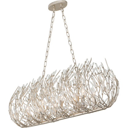 Bask Crystal Linear Pendant by Varaluz. Made from premium pre-installed crystal in a eclectic & global style.