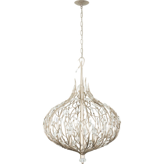Bask Crystal Pendant by Varaluz. Made from premium pre-installed crystal in a modern style.