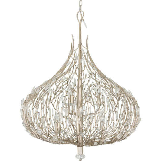 Bask Crystal Pendant by Varaluz. Made from premium pre-installed crystal in a modern style.