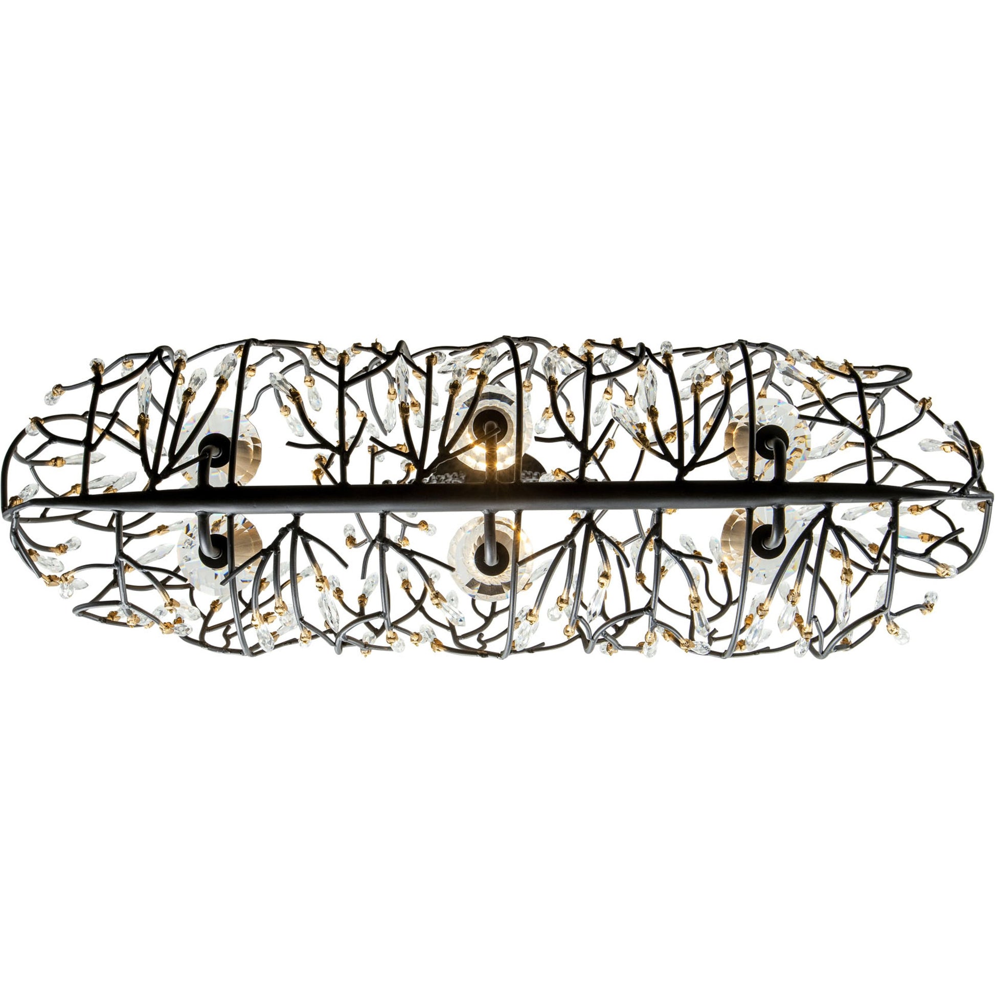 Bask Crystal Linear Pendant by Varaluz. Made from premium pre-installed crystal in a eclectic & global style.