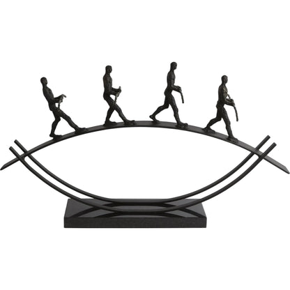 Balance Sculpture by Global Views. Made from cast iron, granite in a modern style.