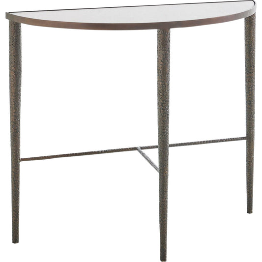 Hammered Console by Global Views. Made from unique in a transitional style.