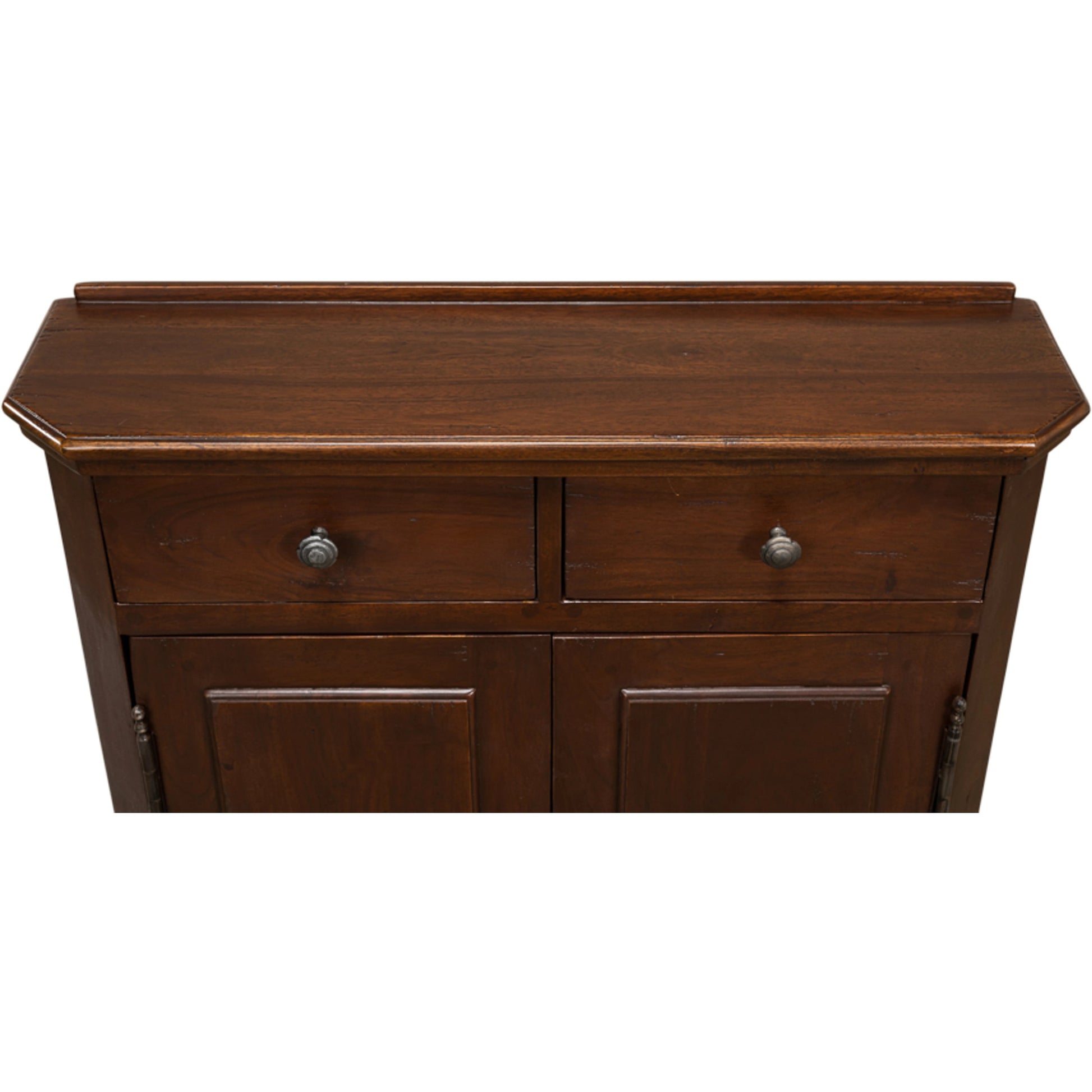 Austrian Hall Cabinet by Sarreid Ltd. in brown. Made from unique in a traditional style.