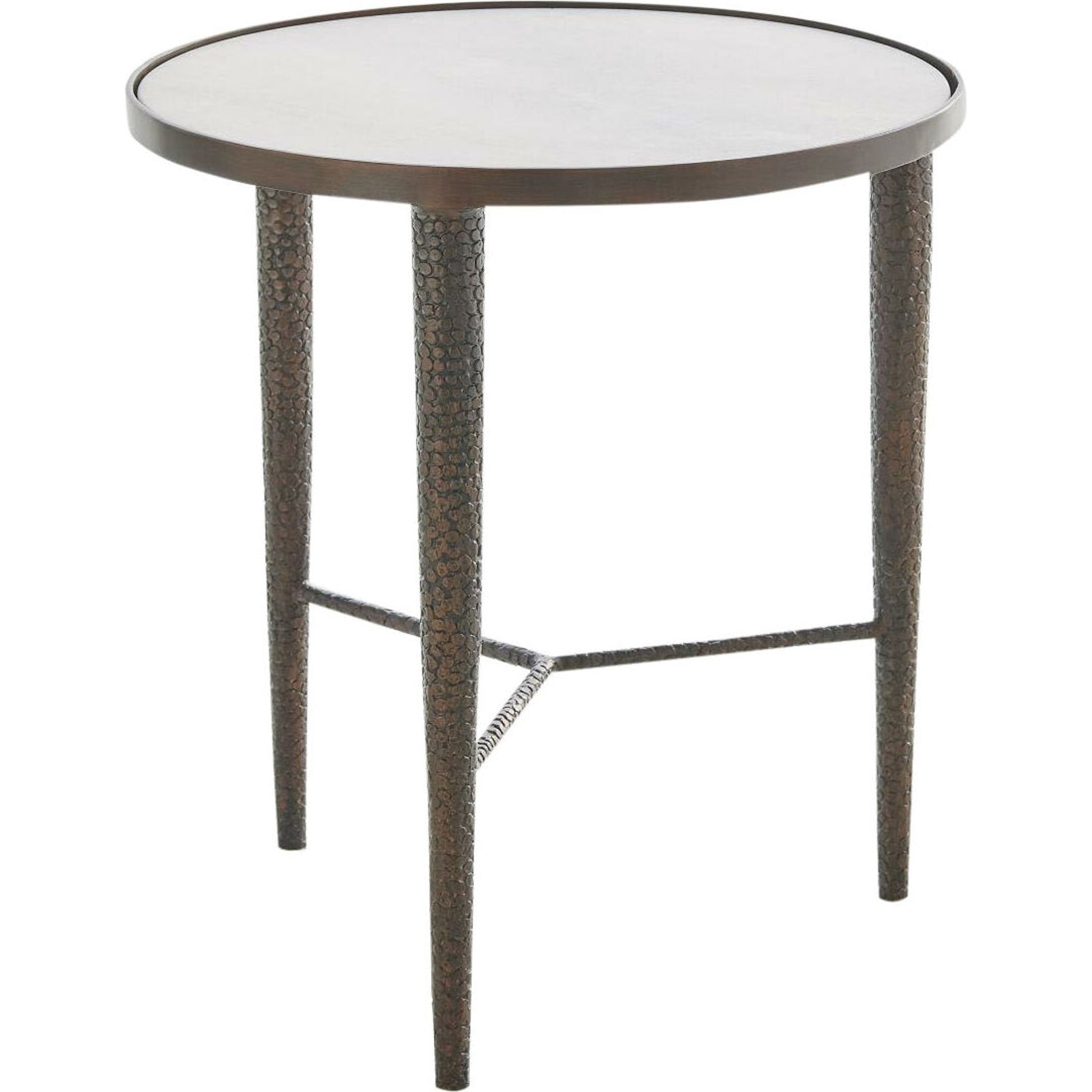 Hammered End Table by Global Views. Made from unique in a eclectic & global style.