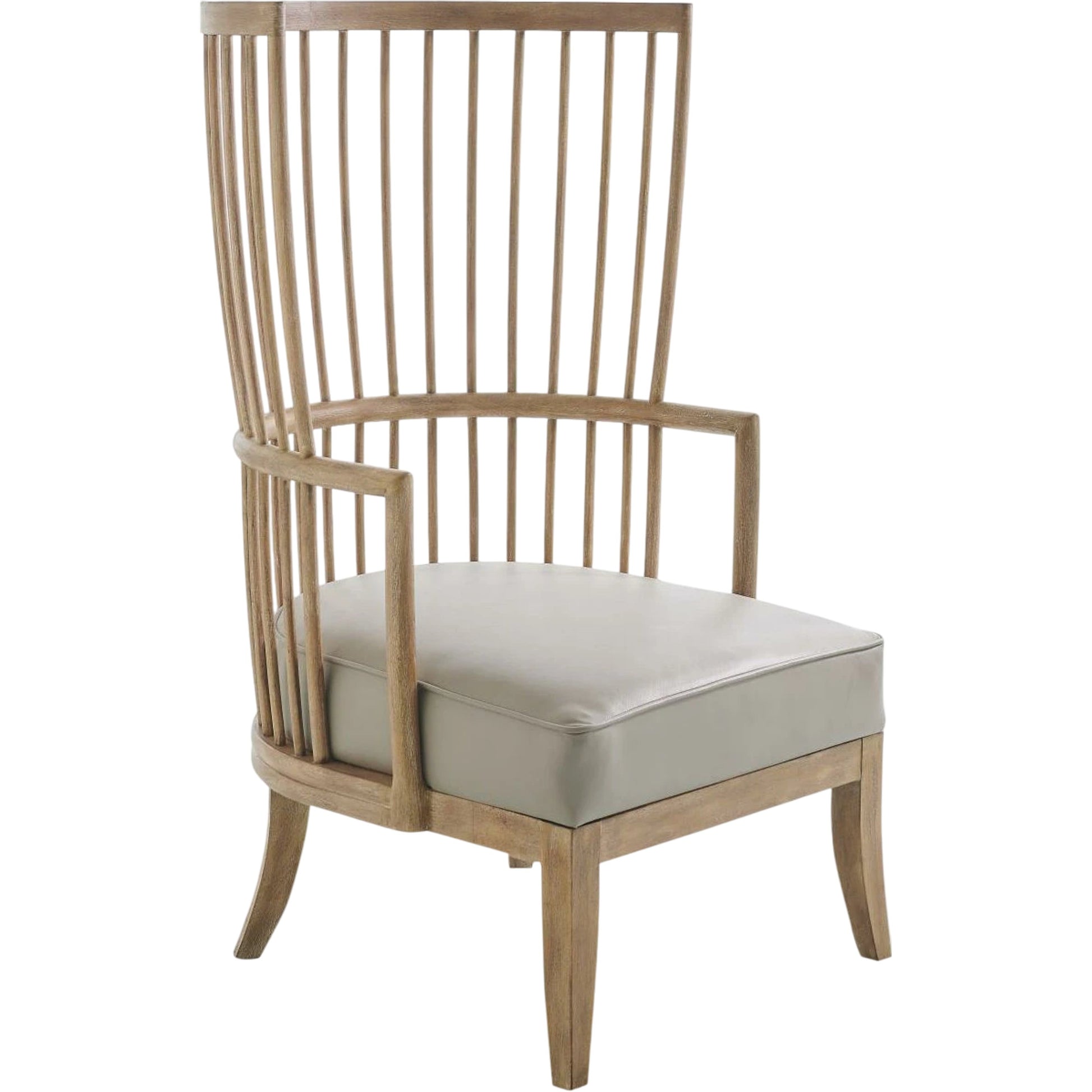 Spindle Wing Chair by Global Views. Made from unique in a coastal style.