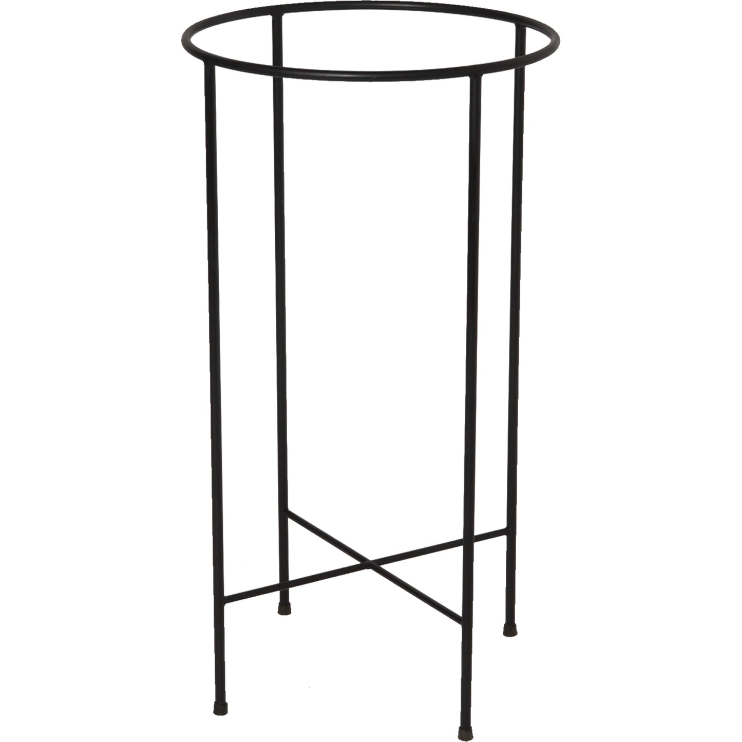 000 S-300400 | Primary Silo | Extra Large Round Stand by Emissary in black. Made from unique in a modern style.