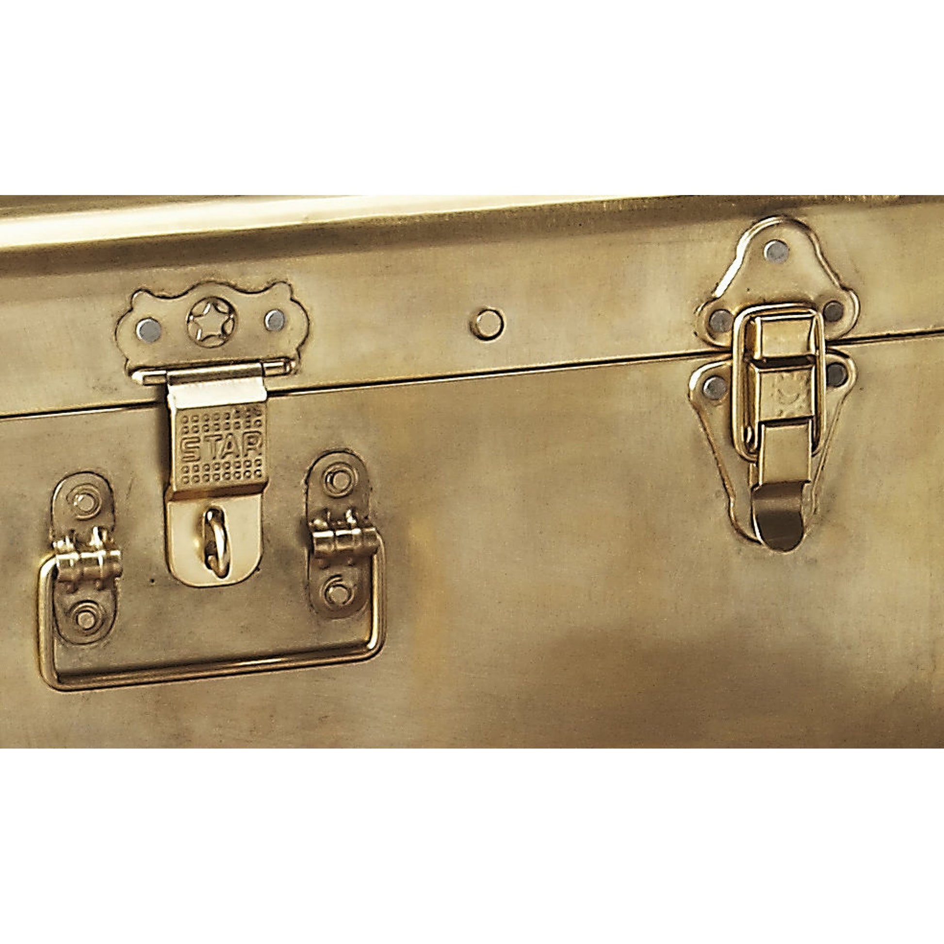 Spirit Iron Storage Trunk Set by Butler Specialty Company in assorted and hors d'oeuvres. Made from iron in a modern style.