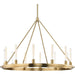 Chambers 12-Light Chandelier by Hudson Valley. Made from metal in a transitional style.