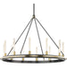 Chambers 12-Light Chandelier by Hudson Valley. Made from metal in a transitional style.