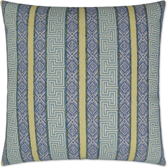 Regis Pillow by DV Kap Home. Made from 42.44% pre-crcotn, 33.57% olefin, 13.38% polyester, 10.61% pcrpoly in a unique style.