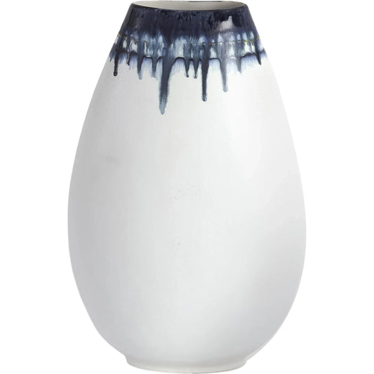 Glass Drip Vase by Global Views. Made from ceramic in a eclectic & global style.