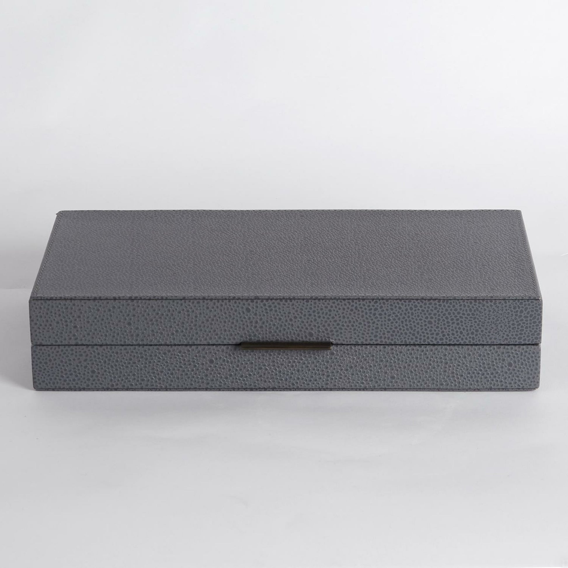 Alpen Box by Global Views. Made from mdf, leather, polyester suede in a transitional style.