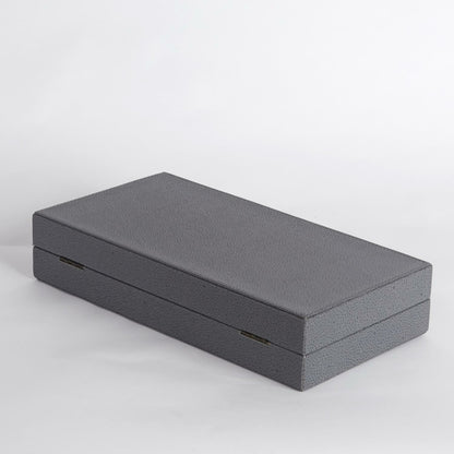 Alpen Box by Global Views. Made from mdf, leather, polyester suede in a transitional style.