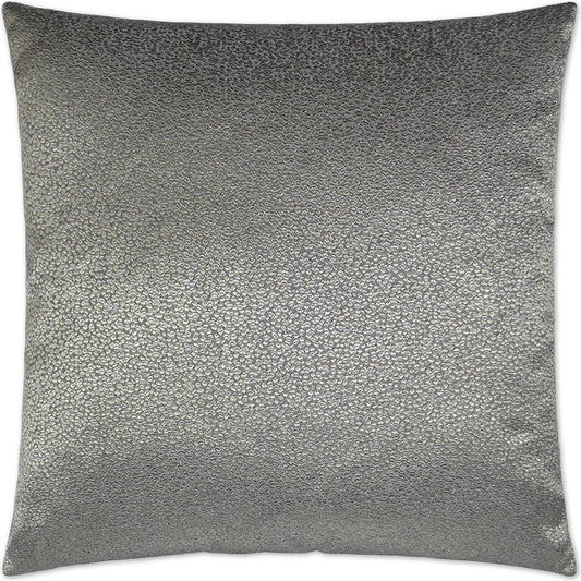 Pebble Rebel Pillow by DV Kap Home in graphite. Made from 58% rayon, 42% polyester in a unique style.