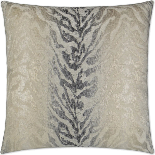 Ryder Pillow by DV Kap Home in taupe. Made from 42% viscose, 41% polyester, 17% cotton in a unique style.
