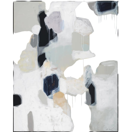 Cashmere Art Canvas I by Global Views. Made from canvas, frame is polyethylene in a eclectic & global style.