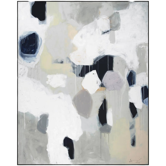 Cashmere Art Canvas II by Global Views. Made from canvas, frame is polyethylene in a unique style.