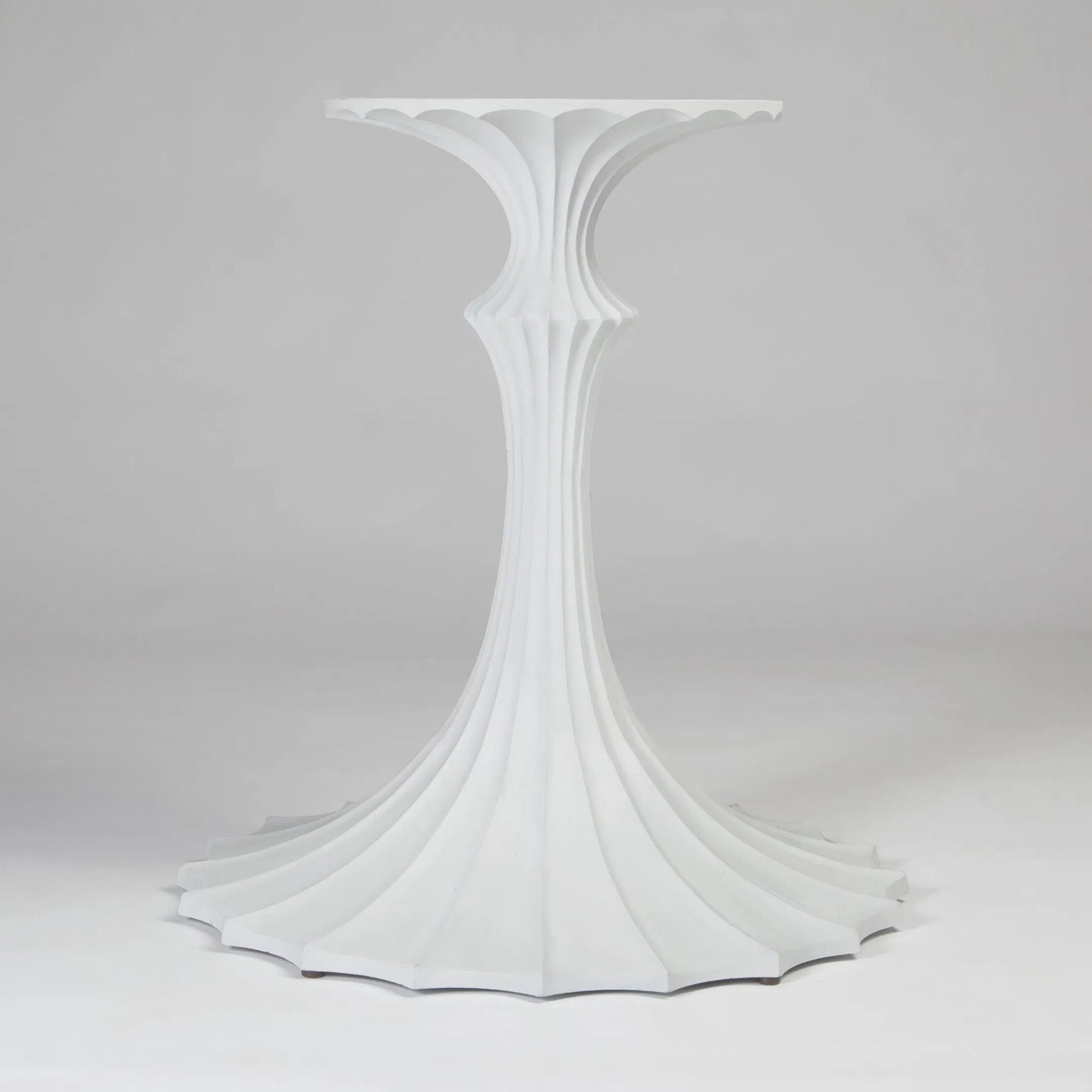 Flute Table by Global Views. Made from unique in a modern style.
