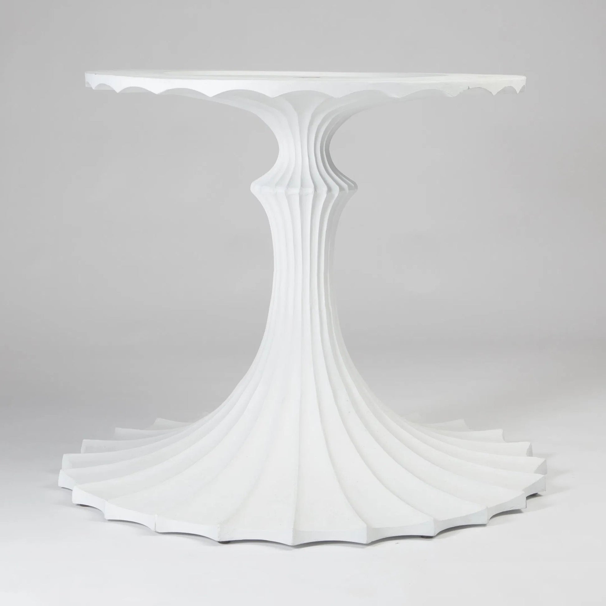 Flute Table by Global Views. Made from unique in a modern style.