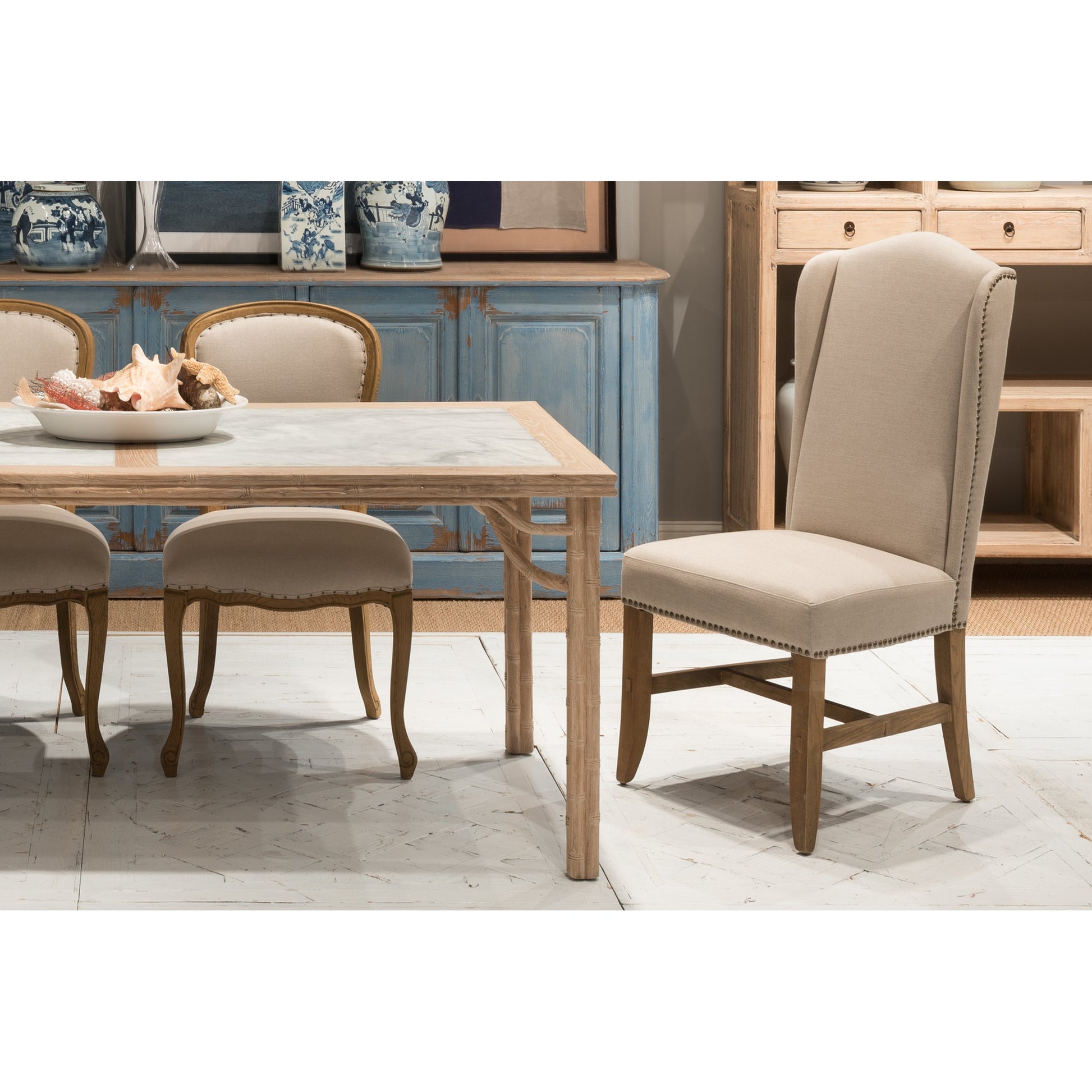 High Back Dining Chair (Set of 2) by Sarreid Ltd.. Made from unique in a modern style.