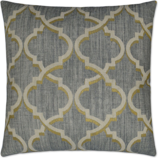 Lustrous Lattice by DV Kap Home. Made from 55% linen, 45% rayon in a transitional style.