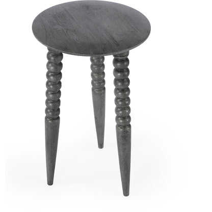 Fluornoy Accent Table by Butler Specialty Company in artifacts. Made from mango wood solids in a traditional style.