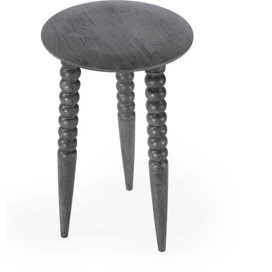 Fluornoy Accent Table by Butler Specialty Company in artifacts. Made from mango wood solids in a traditional style.