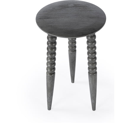 Fluornoy Accent Table by Butler Specialty Company in artifacts. Made from mango wood solids in a traditional style.