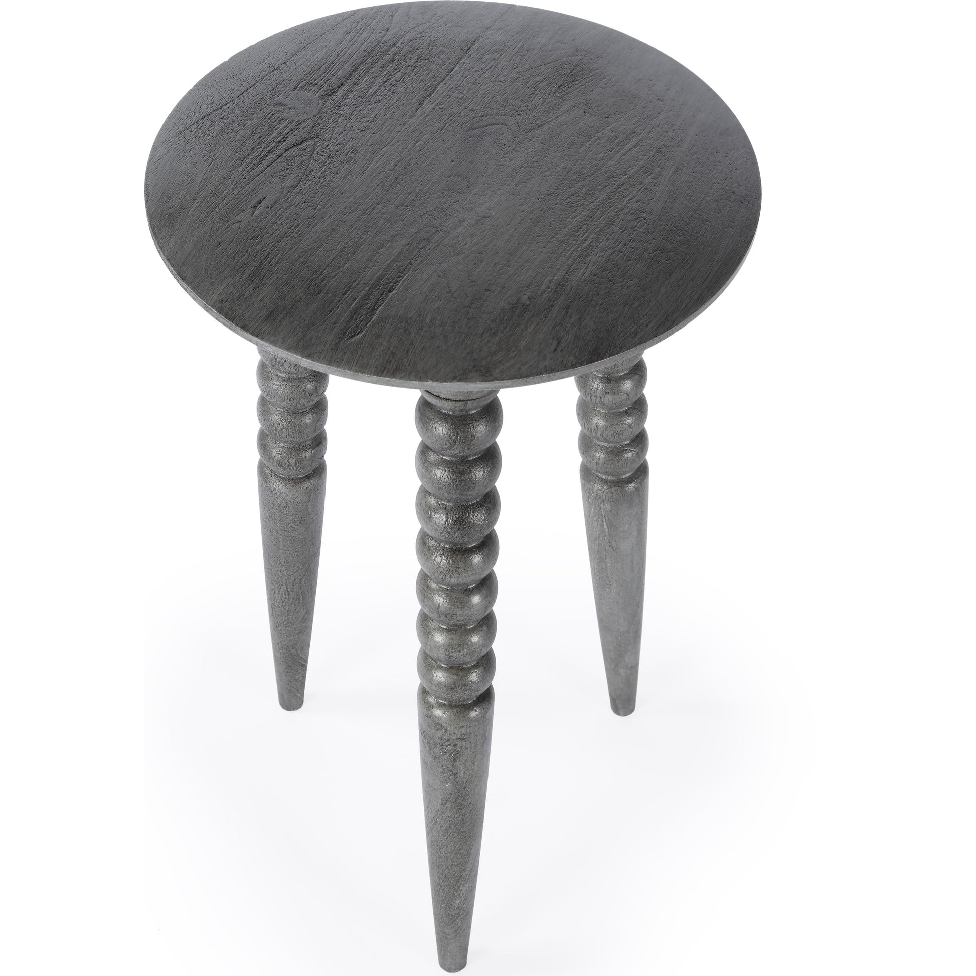 Fluornoy Accent Table by Butler Specialty Company in artifacts. Made from mango wood solids in a traditional style.