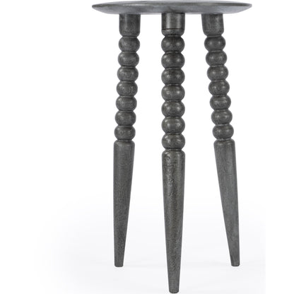 Fluornoy Accent Table by Butler Specialty Company in artifacts. Made from mango wood solids in a traditional style.