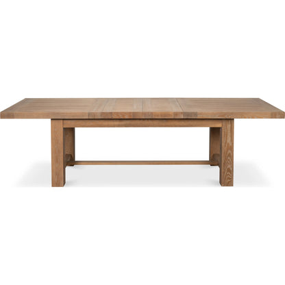 Bauhaus Dining Table by Sarreid Ltd. in dusty oak, natural oak. Made from unique in a transitional style.