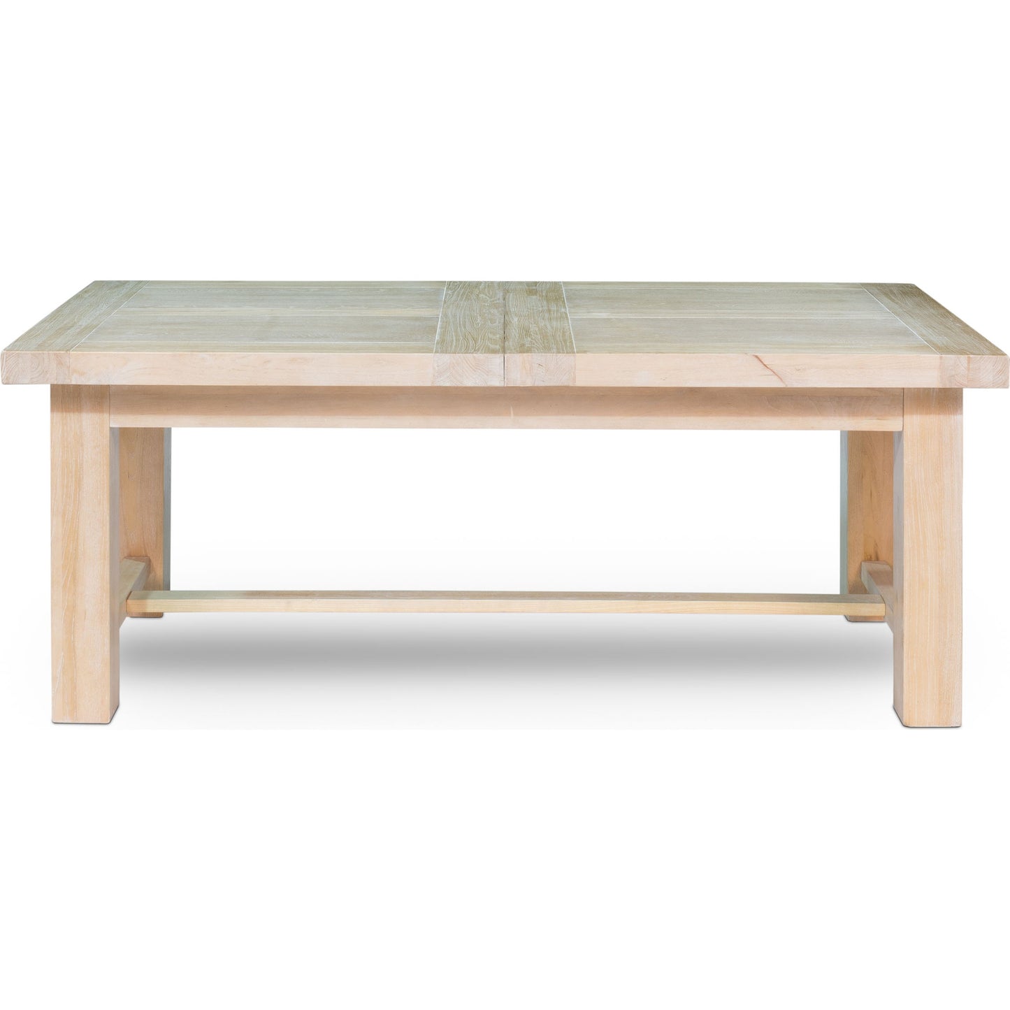 003 O-SARRIED-LTD-27736 | Additional Silo | Bauhaus Extendable Dining Table by Sarreid Ltd. in natural oak. Made from oak in a cottage & farmhouse style.