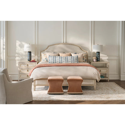 Matteo Palazzo Bed by Fairfield Chair. Made from beech solids, veneers in a unique style.
