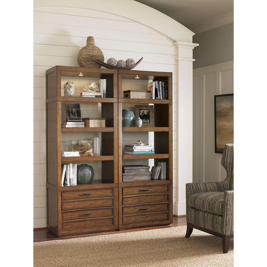 Crystal Sands Bookcase by Sligh. Made from unique in a rustic style.