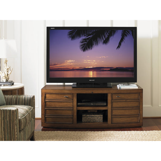 Plantation Bay Media Console by Sligh. Made from unique in a rustic style.
