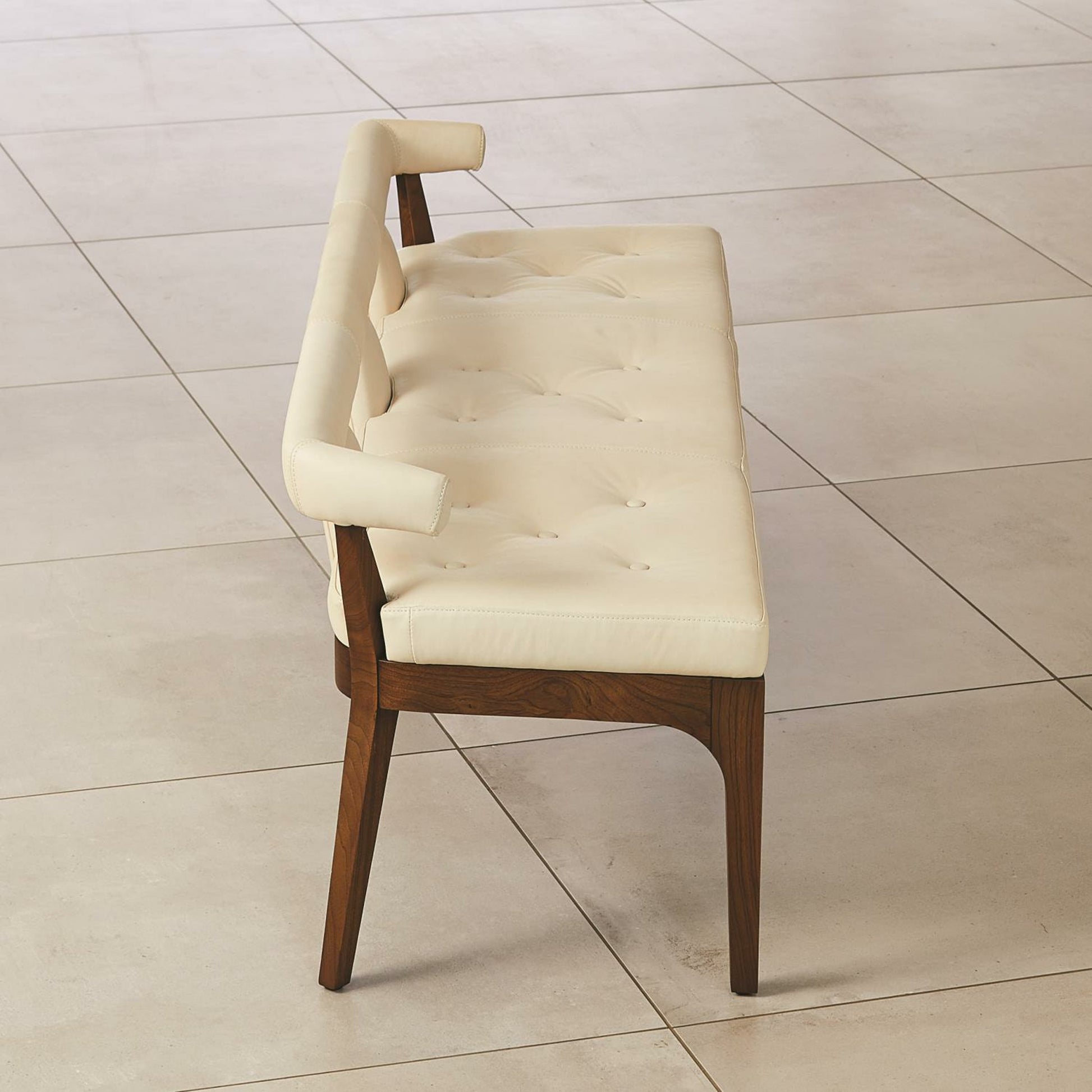 Moderno Bench by Global Views. Made from unique in a modern style.