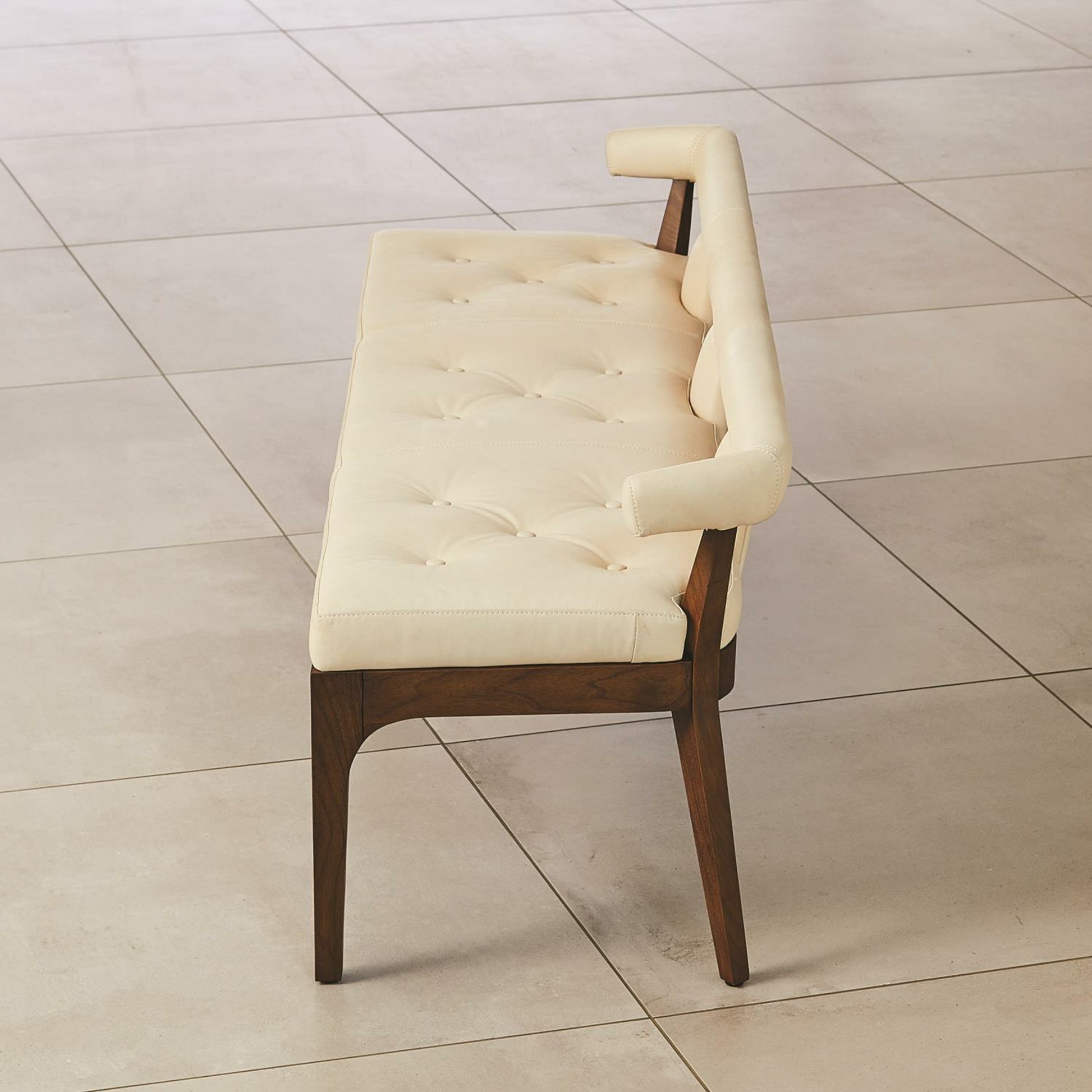 Moderno Bench by Global Views. Made from unique in a modern style.