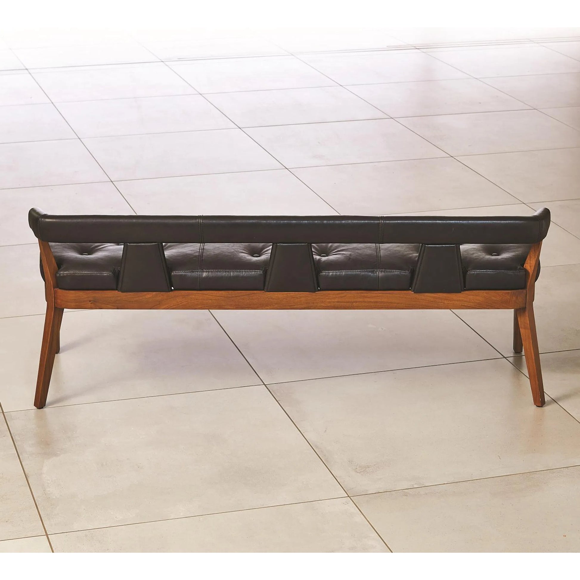 Moderno Bench by Global Views. Made from unique in a modern style.