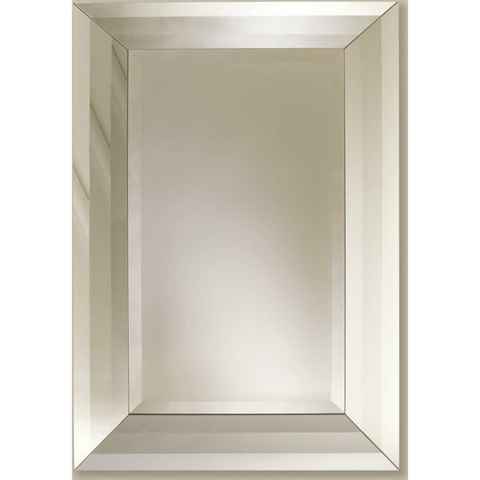Ada's Beveled Mirror by Global Views. Made from ayous hardwood, mirror in a transitional style.